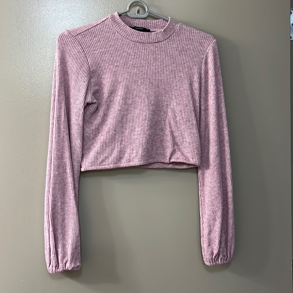 Forever 21 - purple sweater w/ skirt set